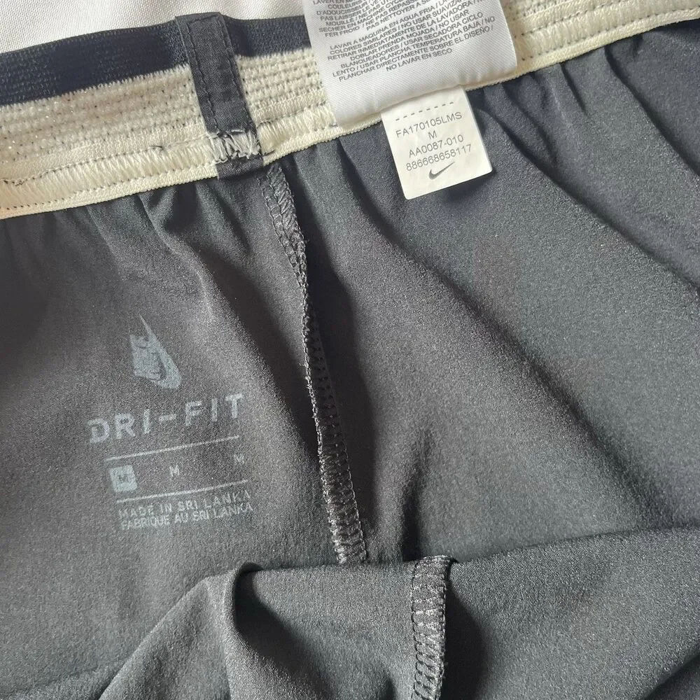 Nike Lab Shorts  Womens M Black Running Athletic Workout Training AA0087 Vents